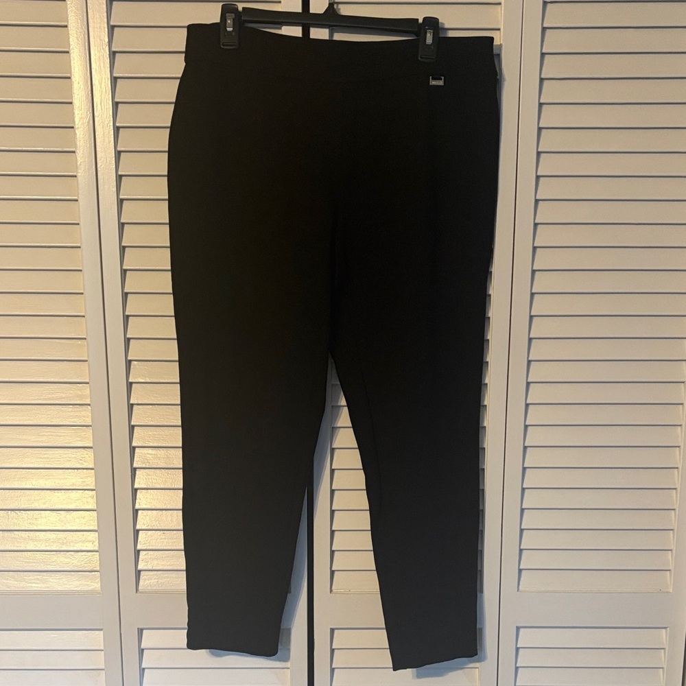 Black Pull on slacks